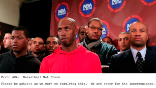 The Website For NBA Players Association Now Reads "Error 404: Basketball Not Found"